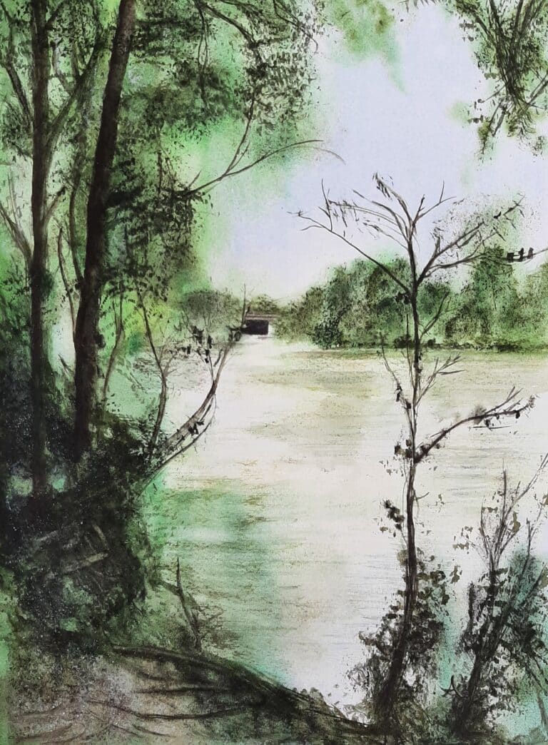 rust aan de waterkant